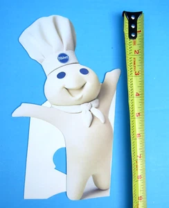 FS NIP Pillsbury Doughboy ADVERTISING CARDBOARD 8-9" T STANDUP POPPIN FRESH 1995 - Picture 1 of 5