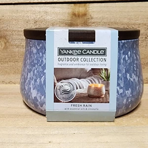 Yankee Candle Outdoor Collection Citronella - FRESH RAIN 20oz 566g NEW - Picture 1 of 5
