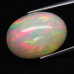 16.68Ct.Hardy STRONG Natural HUGE Platinum&Rainbow Color Sparkling Opal Ethiopia