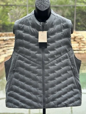 Nike Therma-FIT ADV Repel Down Vest Men’s M Gray FB7542-084 NWT - Image 1 of 4