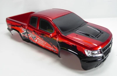RC Crawler Body Chevrolet Colorado ZR2 Truck Chevy Scale Ex Cab - Image 1 of 4