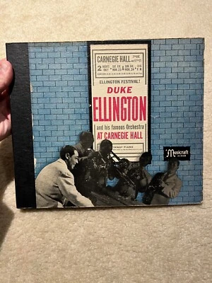 Duke Ellington and his Orchestra at Carnegie Hall Musicraft S6 4 10" 78rpm - Image 1 of 4