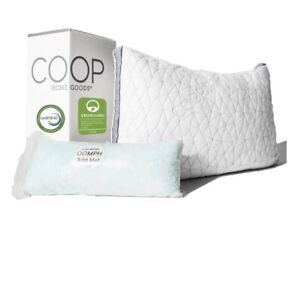 Coop Home Goods Eden Memory Foam Pillow For Bed, King Size Pillow