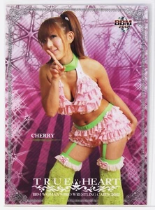 CHERRY - 2012 BBM Women's Pro-Wrestling Trading Card - Picture 1 of 3