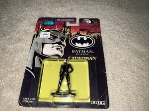 1991 ERTL Batman Returns CATWOMAN Die Cast Metal Figurine #2484 Vintage NEW - Picture 1 of 6