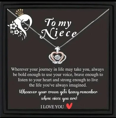 Niece Gift From Aunt Uncle , Gifts From Aunt For Niece, Niece Birthday Gift - Image 1 of 4