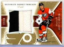 2005-06 Ultimate Collection Debut Threads Patches #JC Jeff Carter RC PATCH /60