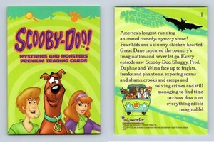 Title Card #1 Scooby-Doo Mysteries & Monsters 2003 Inkworks Trading Card