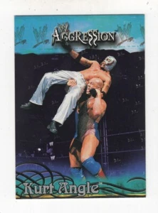 2003 FLEER WWE AGGRESSION WWF WRESTLING KURT ANGLE #61 - Picture 1 of 8