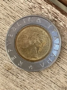 monete Repubblica Italiana 500 Lire ,Luca Pacioli1994 - Foto 1 di 2