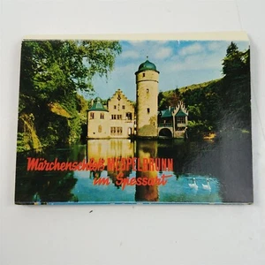 Märchenschloss Mespelbrunn im Spressart German Mini Souvenir Photo Book - Picture 1 of 9