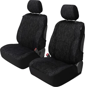 Leader Accessories Auto Saddle Front Seat Covers 2 pcs/Set Sideless Universal - Picture 1 of 1
