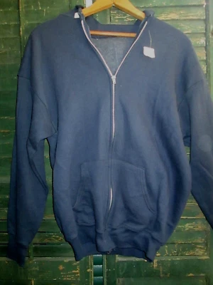 Deadstock JC PENNEY'S De Colección Años 80 90 Cremallera Completa Sudadera Sudadera Camiseta Nueva con Etiquetas M/L Foto 1 de 4