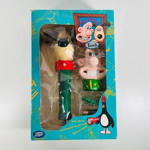 Wallace and Gromit Vintage Boots Torch Boxed- Rare Aardman Working - Picture 1 of 9