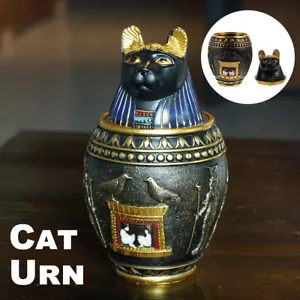 Pet Urn Storage Jar Decorative Ornament for Home Memorial Ashes Container AU - Picture 1 of 12