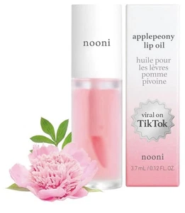 NOONI Applepeony Lip Oil, Revitalizing & Tinting Lip Oil - 0.12fl oz EXP:02/26 - Picture 1 of 7