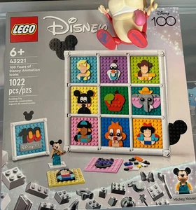 NEU LEGO DISNEY 43221 100 Jahre Animation Symbole Mickey Mouse Schneewittchen Spielzeug - Bild 1 von 1