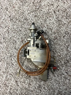 Vintage K&B Außenborder 3,5 & Unterteil RC Boot Gasmotor Motor mit Prop - Bild 1 von 4