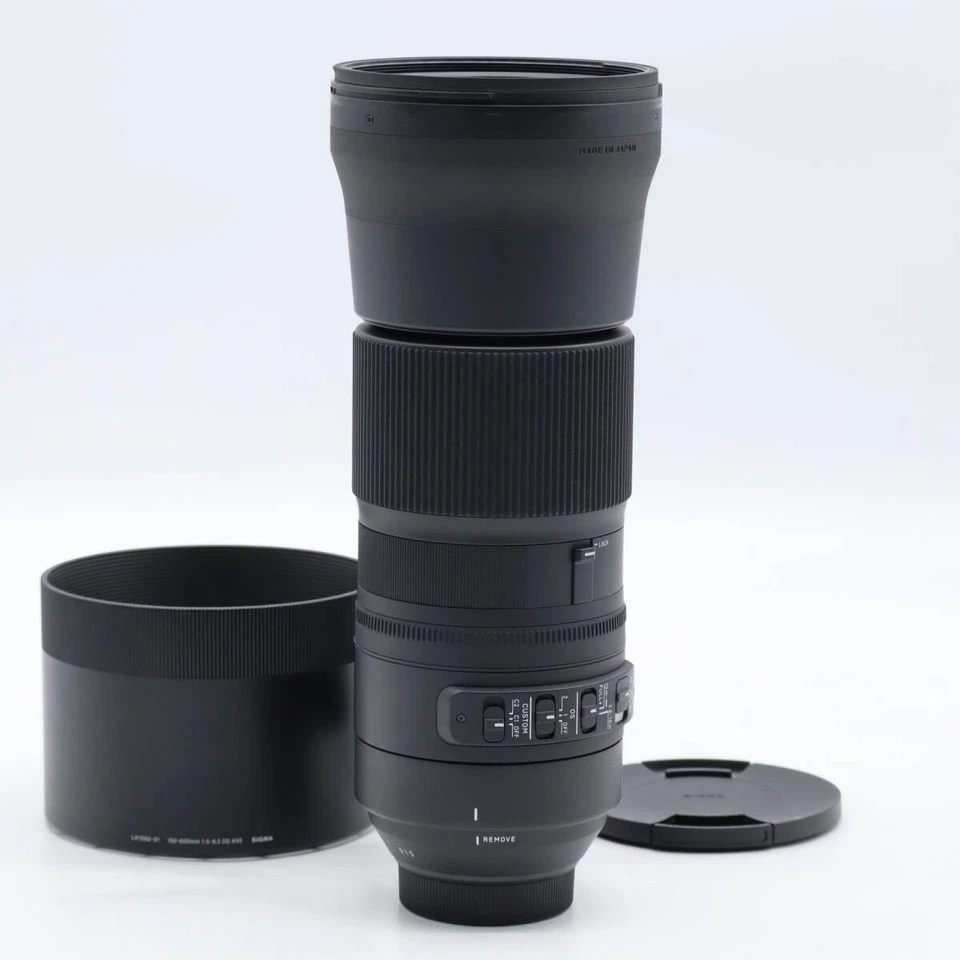 SIGMA 150-600mm F5-6.3 DG OS HSM Lens SA Mount Working - Image 1 of 4