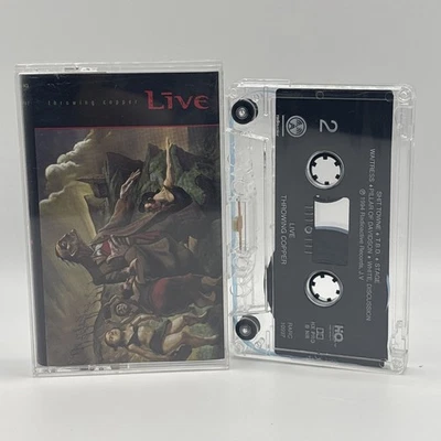 LIVE - throwing copper, Kassette  MC Tape album 1994 - Bild 1 von 4
