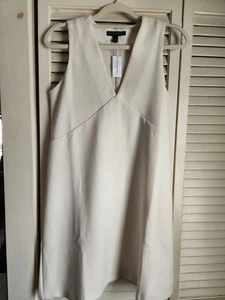 NWT's Banana Republic Ivory Sheath Dress 4 - Picture 1 of 10