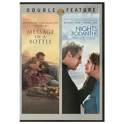 Double Feature: Message In A Bottle Nights In Rodanthe (DVD, 2014) - NEW SEALED - Image 1 of 3