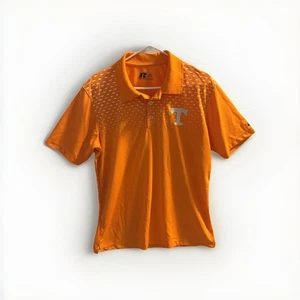Tennessee Volunteers Poloshirt Herren Large orange Logo Russell - siehe Fotos - Bild 1 von 10