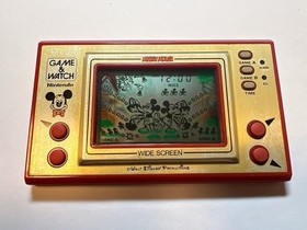 NINTENDO GAME AND & WATCH Mickey Mouse 1981 Wide Screen From Japan Very Rare