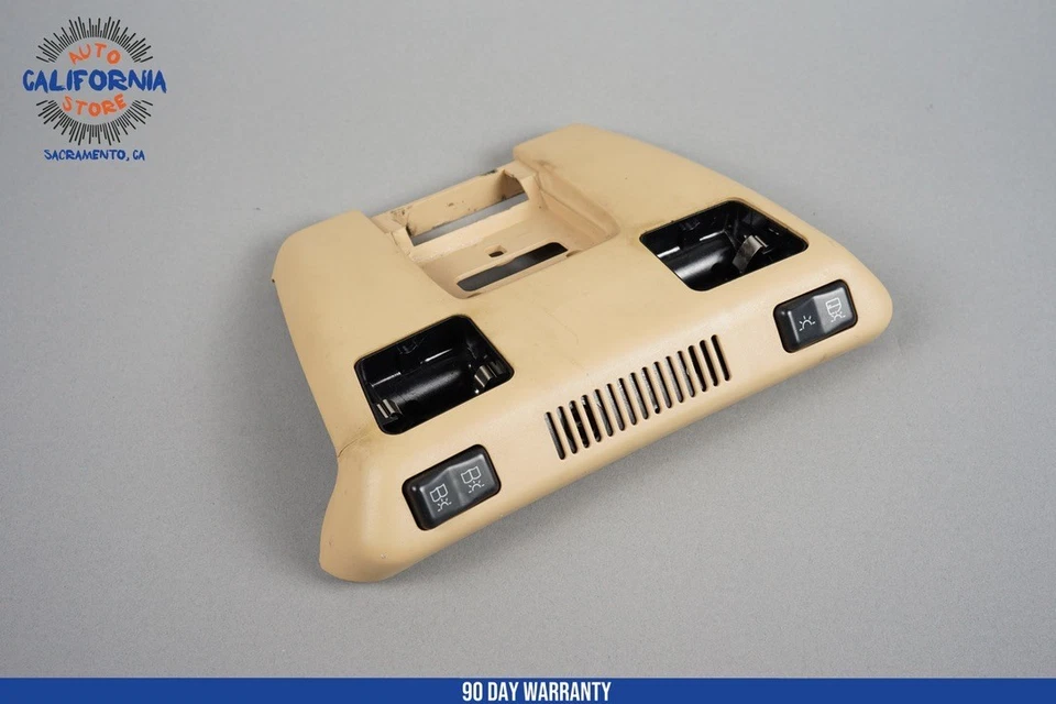 90-02 Mercedes R129 SL500 SL320 500SL Lámpara Domo Superior Beige OEM Foto 1 de 4