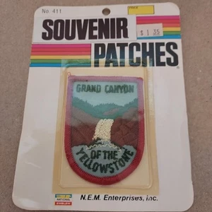 Grand Canyon of Yellowstone NIB Patch N.E.M. Enterprises Inc. Vintage - Picture 1 of 2