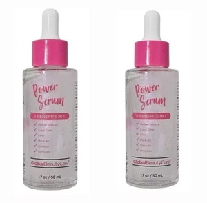 2 PACKS Of Global Beauty Care Power Serum 1.7 fl oz - Picture 1 of 4