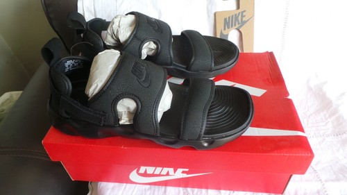 Sandalo donna Nike Owaysis UK 6.5 EU 40.5 nero nuovo con scatola
