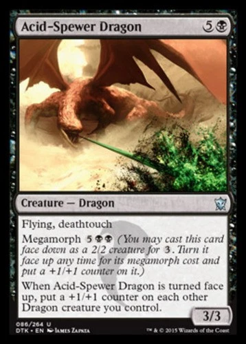 Acid-Spewer Dragon - Foil - Dragons of Tarkir #086/264 MTG Magic The Gathering - Image 1 of 1