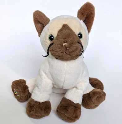 Webkinz Siamese Plush (2008) – No Code –  HM160 - Magic W+Tags Intact - Image 1 of 4
