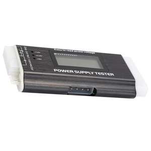 Computer Power Supply Tester Lcd Display Aluminum Alloy Support 20/24Pin A BUU - Afbeelding 1 van 12