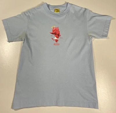 2020 Golf Wang Heaven Is Real Devil T Shirt Sz S Baby Blue Tyler The Creator - Image 1 of 4