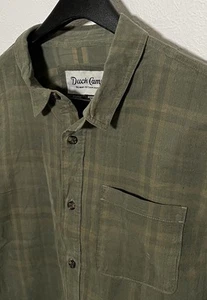 Duck Camp LS800 Button Front L/S Hemd Herren XL Micro Brushed Cord Sagebrush - Bild 1 von 7