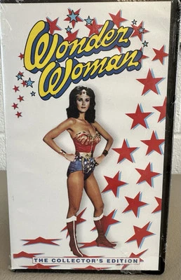 Wonder Woman the Collectors Edition VHS Lynda Carter, Lyle Waggoner 1999 Sealed - Image 1 of 4