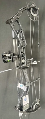 Elite Archery Hunter 33 Black 70 LB Right Hand Ready To Hunt Full Setup New - Image 1 of 4