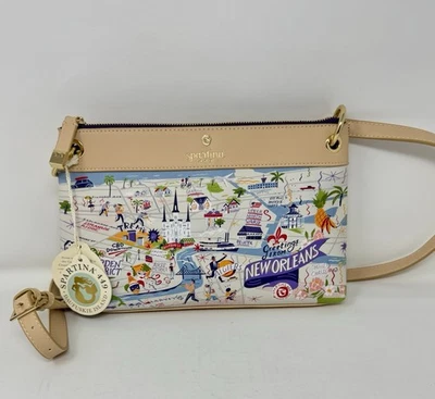 Spartina 449 Large Crossbody New Orleans - Image 1 of 4