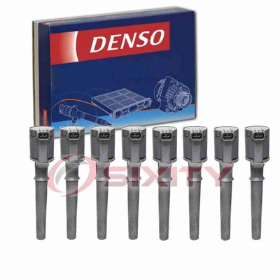 Bobinas de ignição direta Denso 8 peças para 1999-2014 Ford Mustang 4.6L 5.4L 5.8L zv - Imagem 1 de 4
