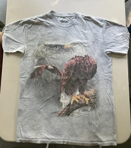 The Mountain Soaring Eagle Graphic T-Shirt Herren Größe L hellgrau 2011 - Bild 1 von 5