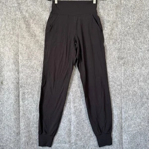 Lululemon Align Jogger 28" Pants Women 2 Black Nulu Fabric Pockets Casual - Picture 1 of 11