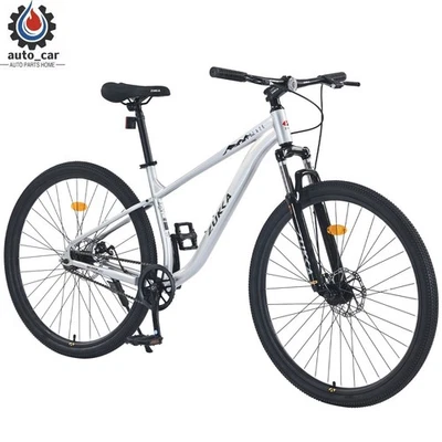 29" Single-Speed Mountain Bike Disc Brakes & Suspension for Men Women,17in Frame - Image 1 of 4