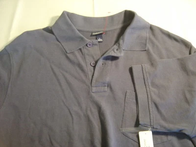 Hombres Cherokee Euro Color Azul Polo de Manga Corta Talla L Nwt - Imagen 1 de 4