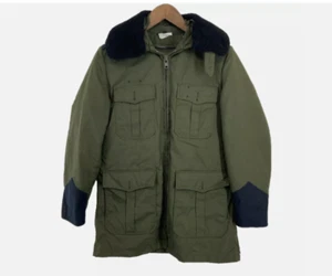 Chaqueta Verde Vintage Oficial R&R Uniforms Para Hombre Talla 38R Con Chaleco con Cremallera - Imagen 1 de 8