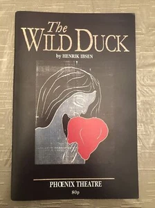 WILD DUCK 1990 WEST END Phoenix Theatre Playbill! HENRIK IBSEN+! - Imagen 1 de 4