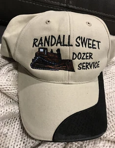 RANDALL SWEET DOZER SERVICE KHAKI HAT CAP PARAMOUNT APPAREL New - Damage on Bill - Picture 1 of 12