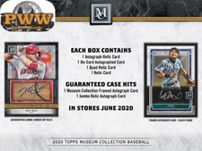 ATLANTA BRAVES 2020 Topps Museum Collection Baseball 6-Box Half Case Break #1