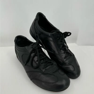 Bally Alceda Women's Black Leather Sneaker Walking Shoe Exceptional Quality  10M - Image 1 of 4